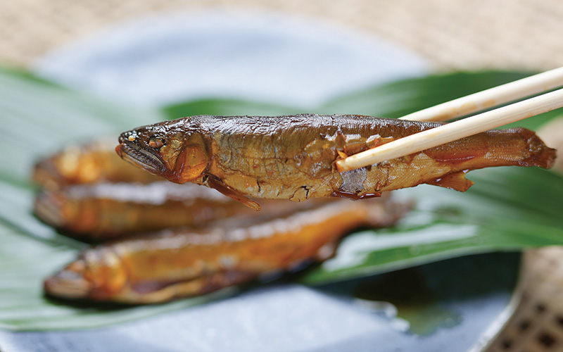 天然鮎甘露煮